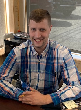 Staff member Joshua Nason from ID_f017b6