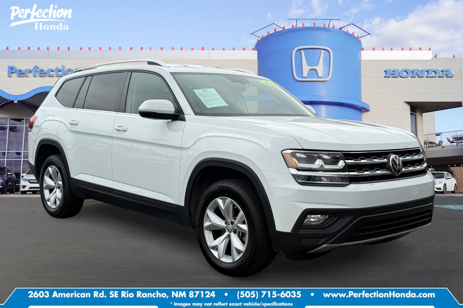 2019 Volkswagen Atlas 3.6L V6 SE 4MOTION