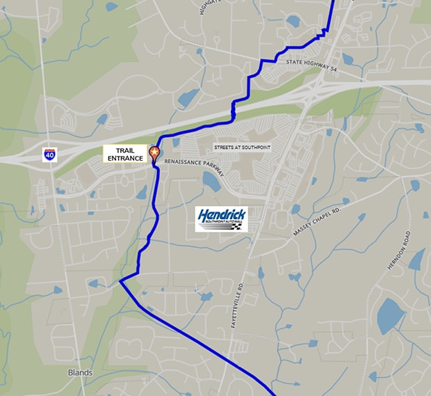 Tobacco Trail Map