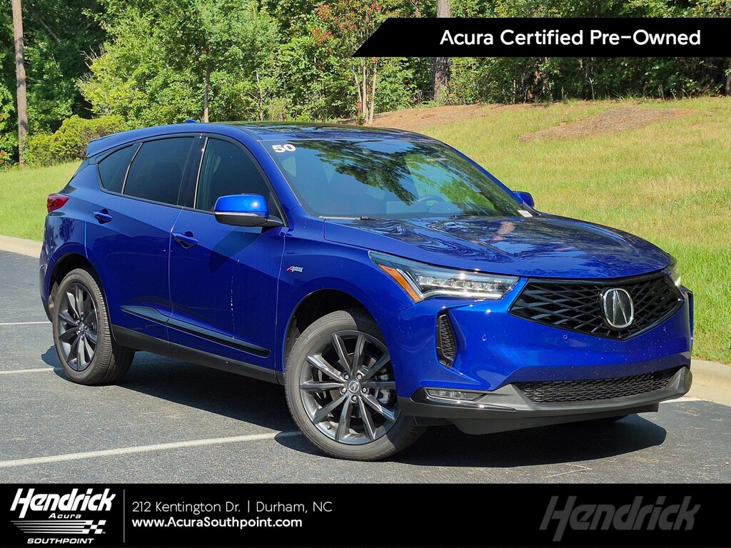 Certified 2026 Acura RDX w/A-Spec Package SUV