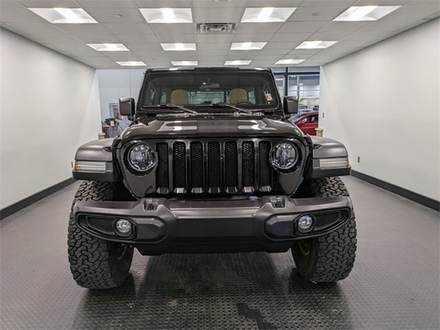 Used 2023 Jeep Wrangler 4-Door High Tide with VIN 1C4HJXDG1PW694303 for sale in East Hanover, NJ