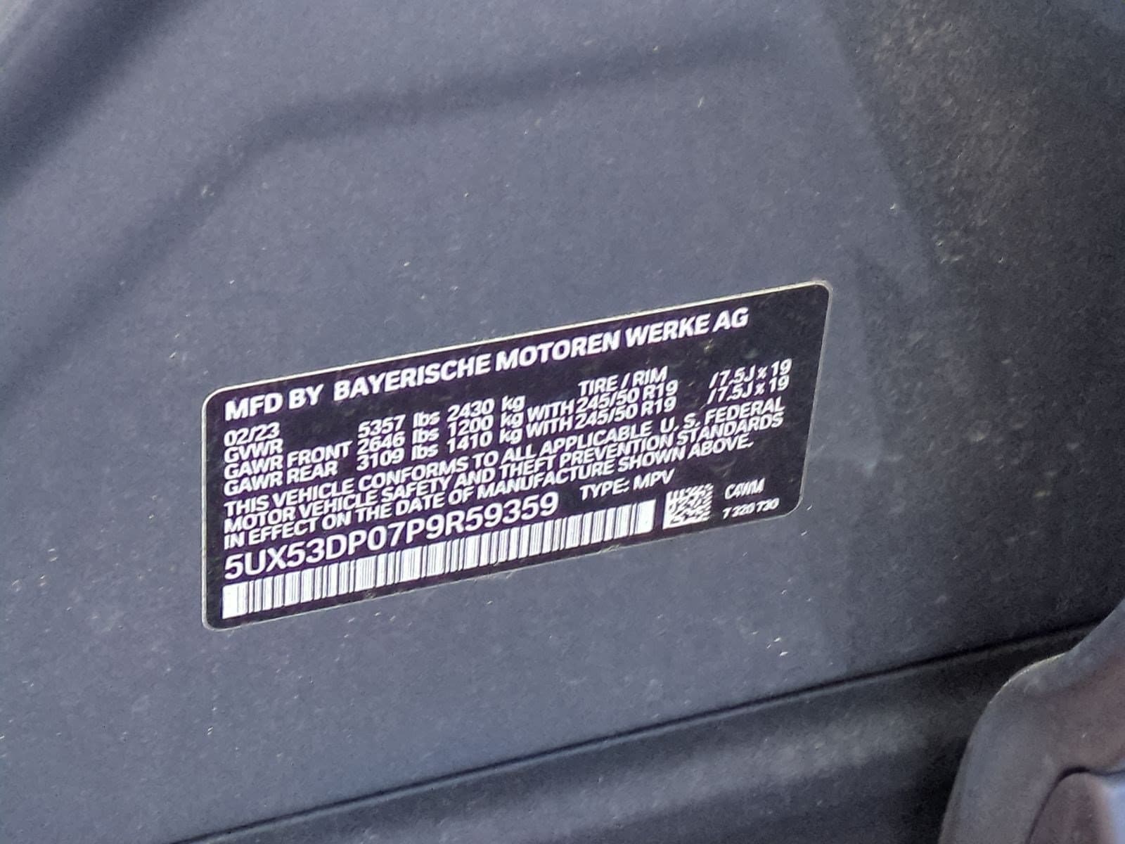 Used 2023 BMW X3 For Sale in Durham