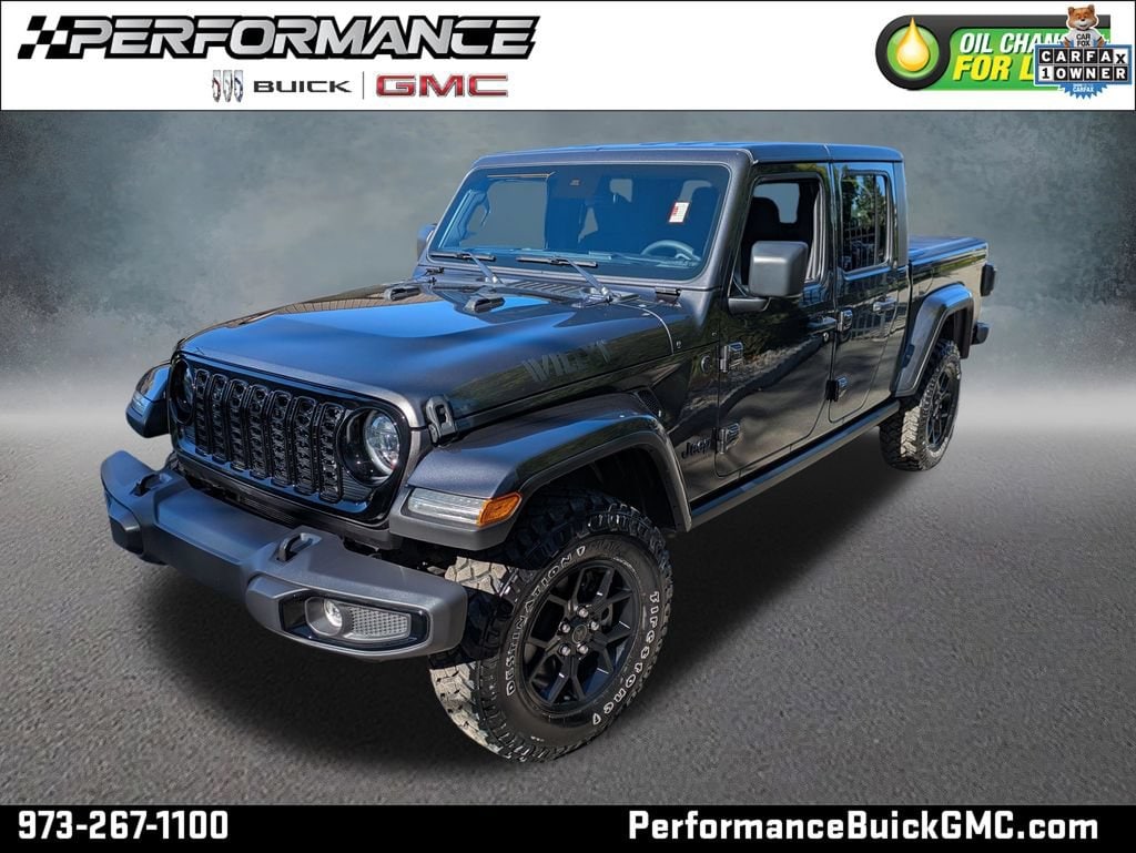 Used 2024 Jeep Gladiator Willys Truck Crew Cab