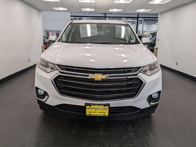 Certified 2021 Chevrolet Traverse 1LT with VIN 1GNEVGKW6MJ122127 for sale in Cedar Knolls, NJ