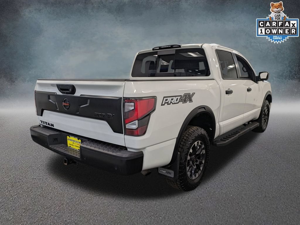 Used 2021 Nissan Titan Crew Cab PRO-4X 4x4 Truck Crew Cab