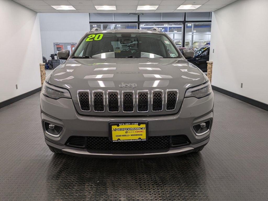 Used 2020 Jeep Cherokee Limited with VIN 1C4PJMDX1LD589194 for sale in Randolph, NJ