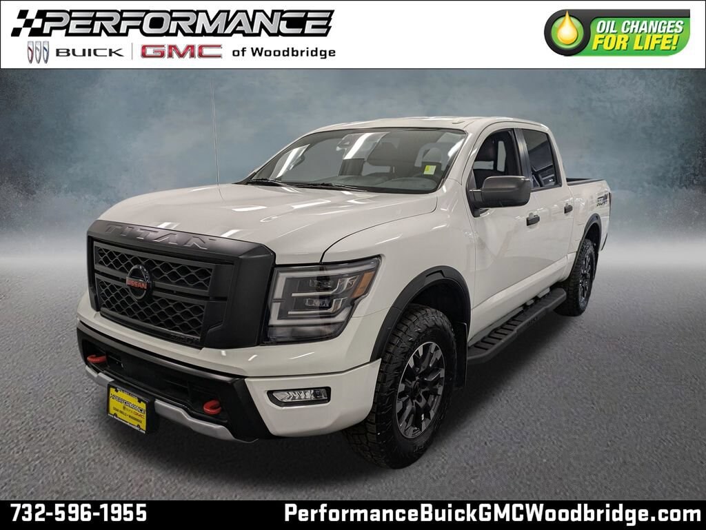 Used 2021 Nissan Titan Crew Cab PRO-4X 4x4 Truck Crew Cab