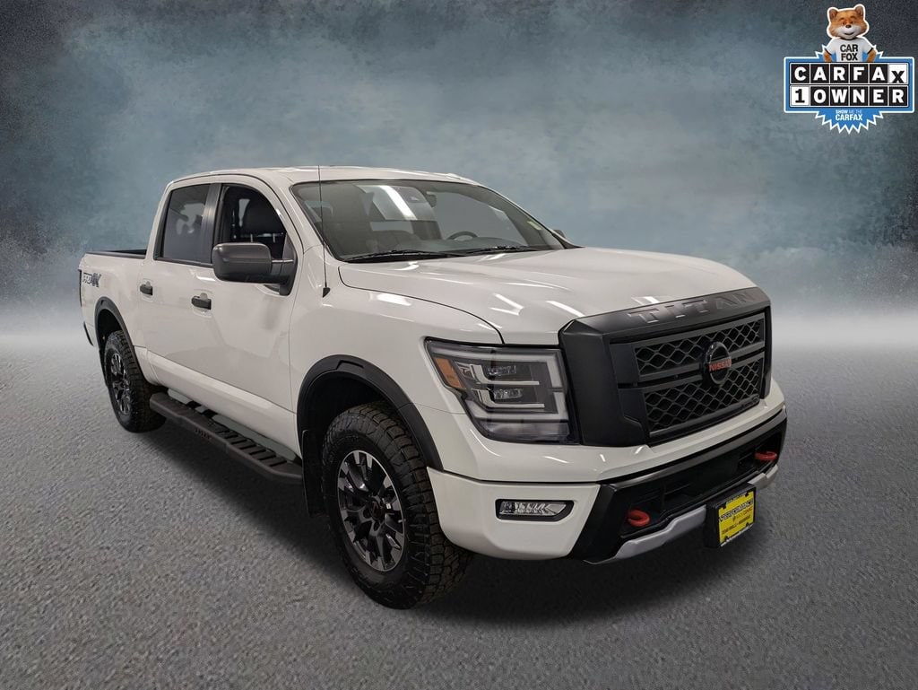 Used 2021 Nissan Titan Crew Cab PRO-4X 4x4 Truck Crew Cab