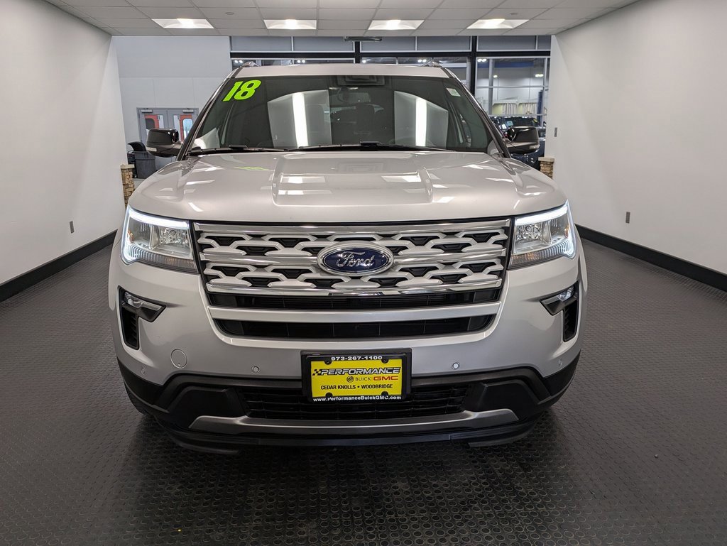 Used 2018 Ford Explorer XLT with VIN 1FM5K8D8XJGC60067 for sale in Randolph, NJ