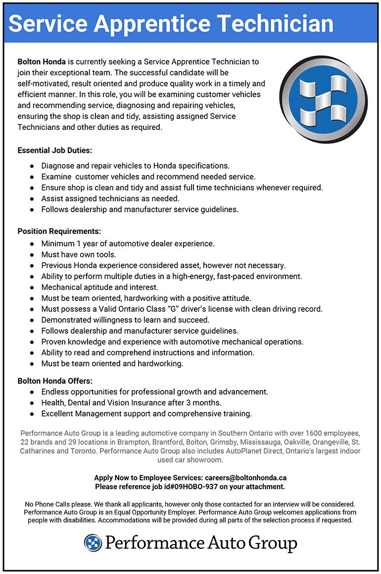 Car Sales Position In Brampton Car Sales Position In Brampton