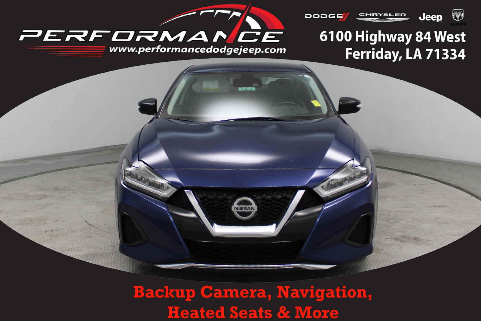 Used 2020 Nissan Maxima SV with VIN 1N4AA6CV7LC368972 for sale in Ferriday, LA