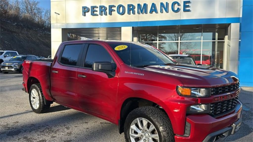 Used 2022 Chevrolet Silverado 1500 LTD Custom Truck Crew Cab