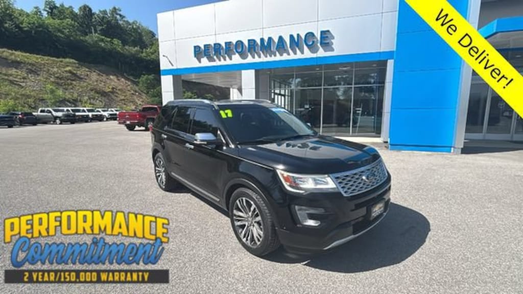 Used 2017 Ford Explorer Platinum SUV