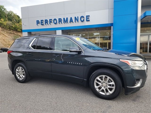 Certified 2020 Chevrolet Traverse 1LT with VIN 1GNEVGKW3LJ211541 for sale in Elkins, WV