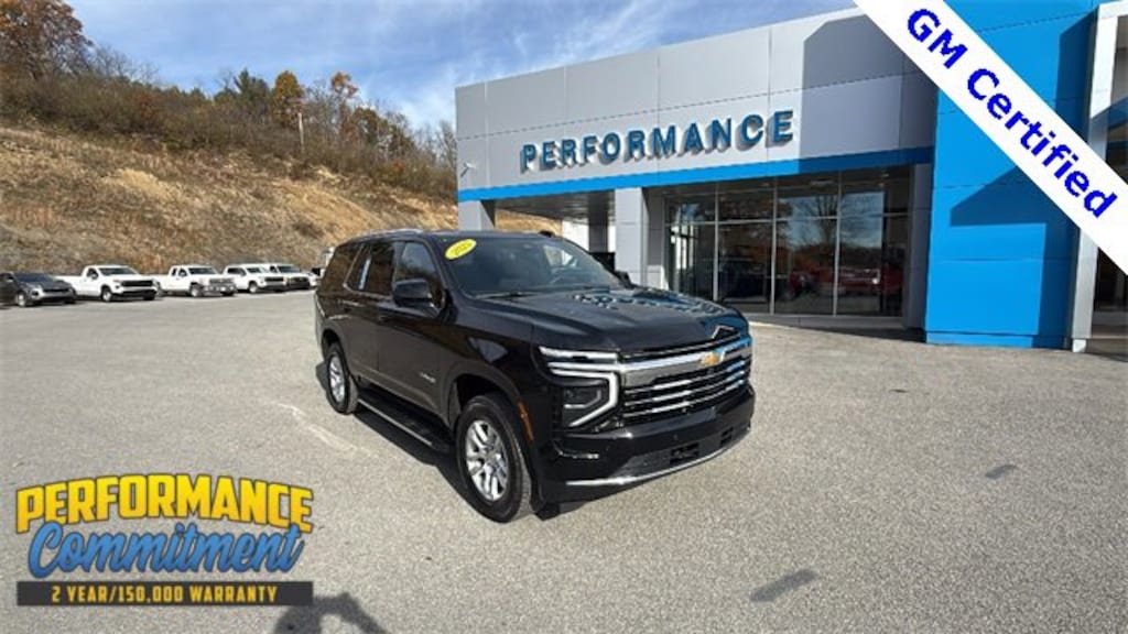 Certified 2025 Chevrolet Tahoe LT SUV