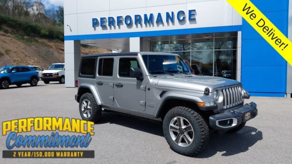 Used 2020 Jeep Wrangler Unlimited Sahara 4x4 SUV
