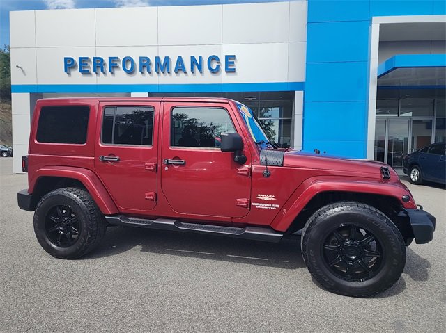 Used 2012 Jeep Wrangler Unlimited Sahara with VIN 1C4BJWEG1CL159837 for sale in Elkins, WV