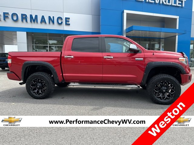 Used 2019 Toyota Tundra Platinum with VIN 5TFAY5F16KX777495 for sale in Elkins, WV