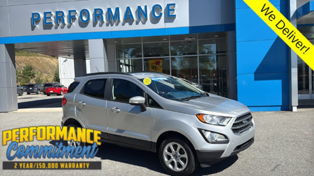 Used 2019 Ford EcoSport SE SUV