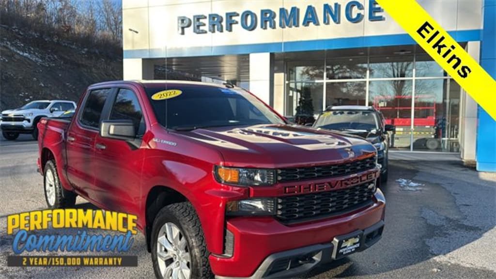 Used 2022 Chevrolet Silverado 1500 LTD Custom Truck Crew Cab