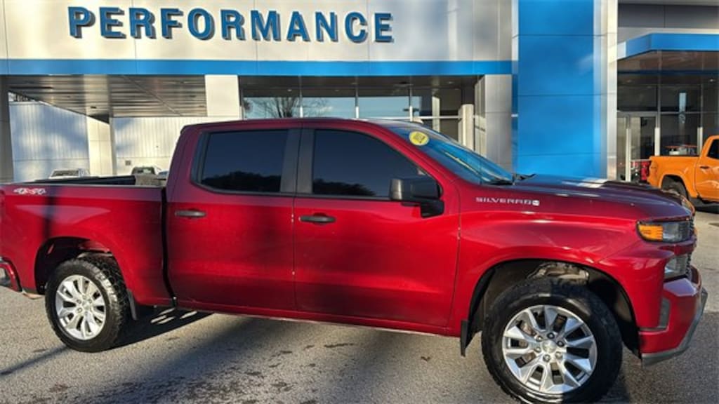 Used 2022 Chevrolet Silverado 1500 LTD Custom Truck Crew Cab