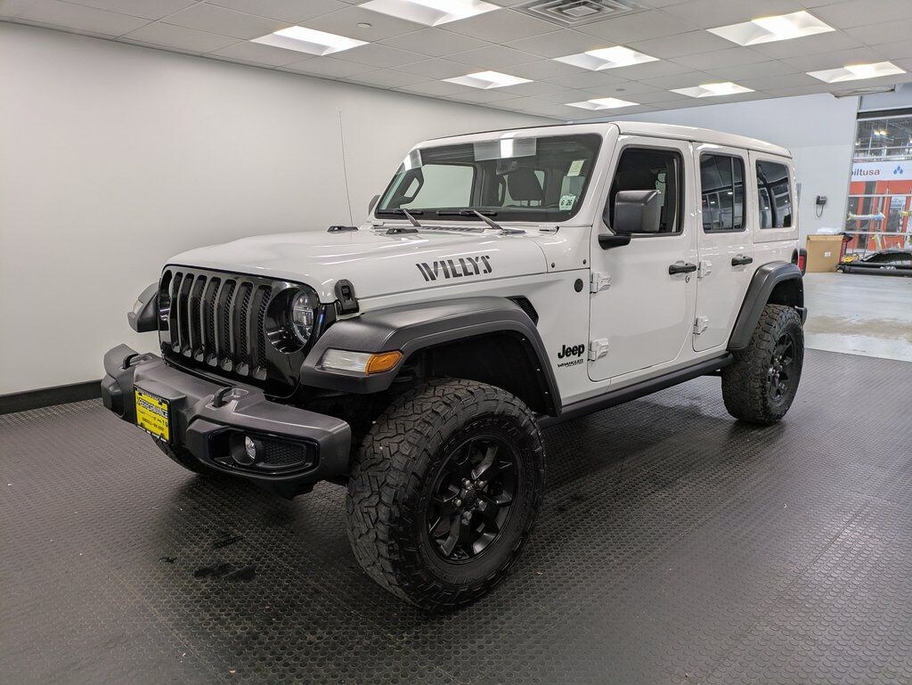 Used 2021 Jeep Wrangler Unlimited Willys SUV