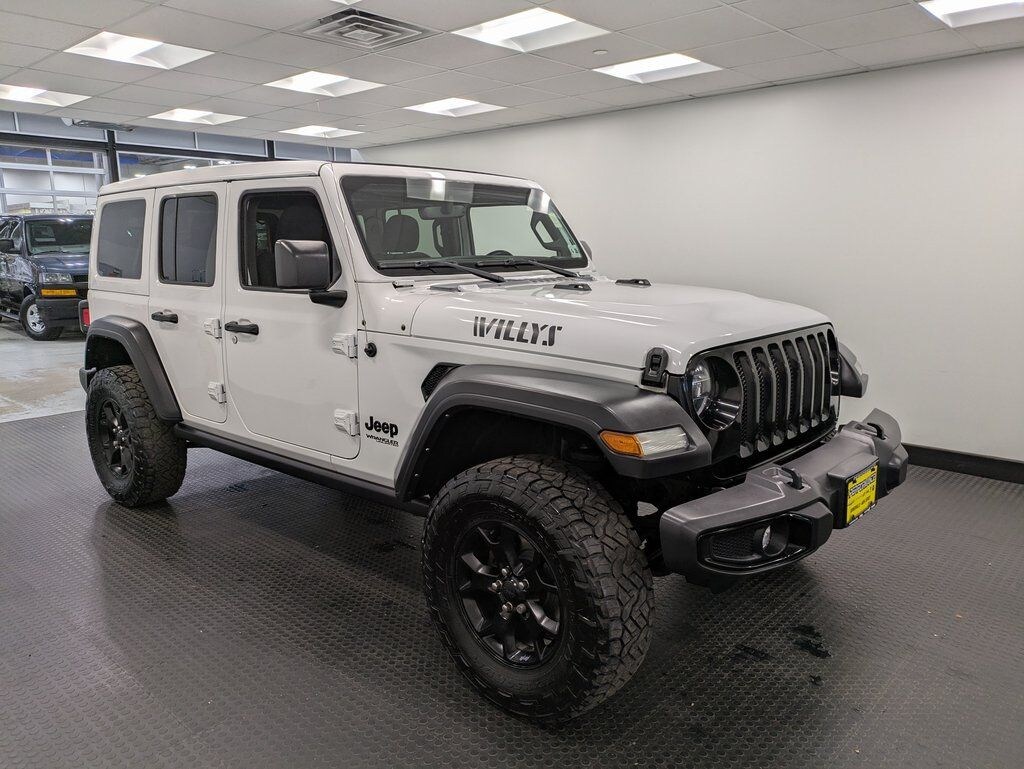 Used 2021 Jeep Wrangler Unlimited Willys SUV