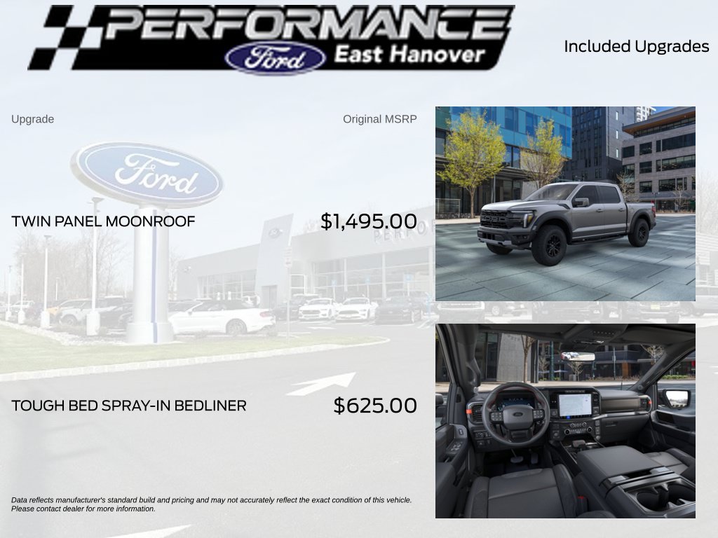 New 2026 Ford F-150 Raptor Truck SuperCrew Cab
