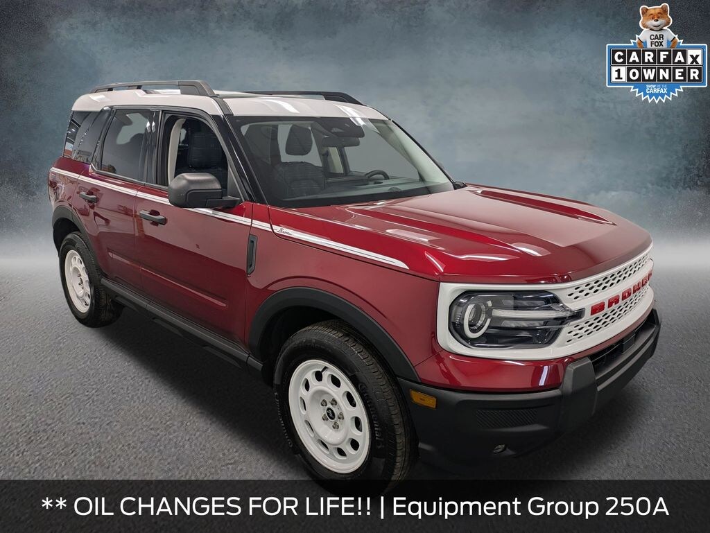 Certified 2025 Ford Bronco Sport Heritage SUV