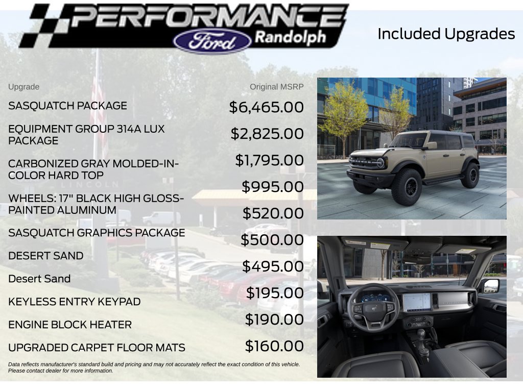 New 2026 Ford Bronco Outer Banks SUV