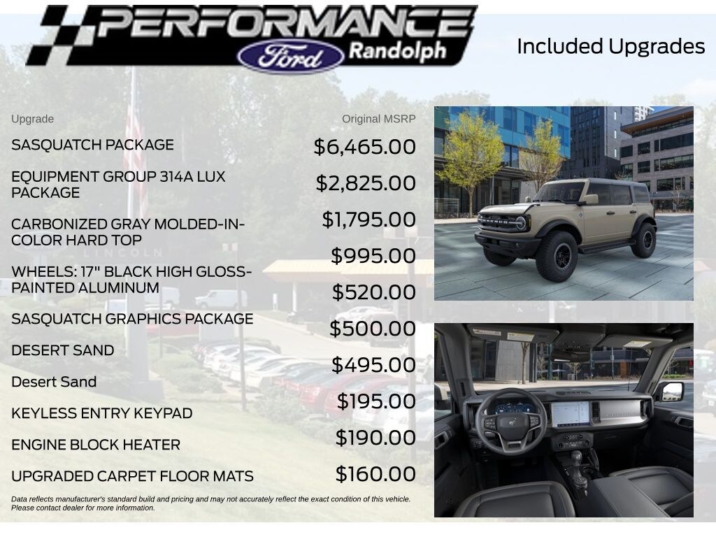 New 2026 Ford Bronco Outer Banks SUV