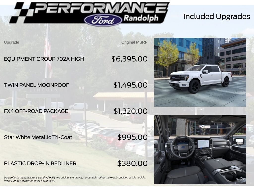 New 2026 Ford F-150 Platinum Truck SuperCrew Cab