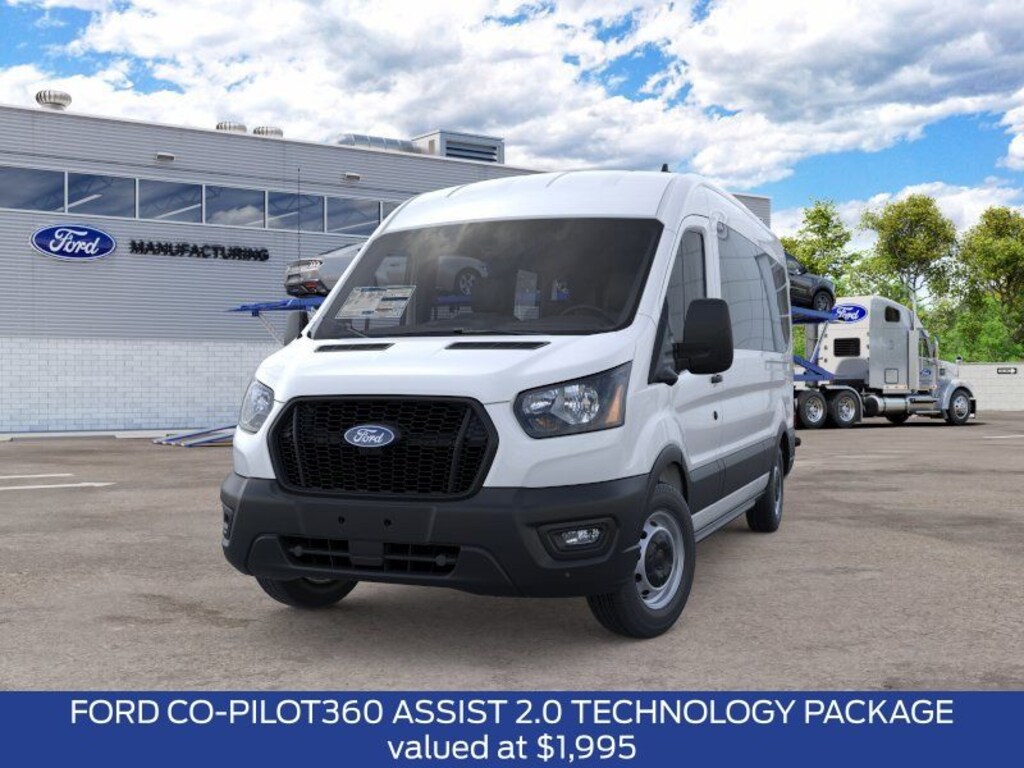 New 2026 Ford Transit-350 Passenger Wagon Medium Roof Van