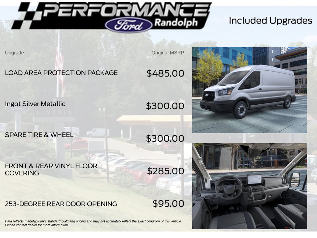 New 2026 Ford Transit-250 Cargo Base Van Medium Roof Van