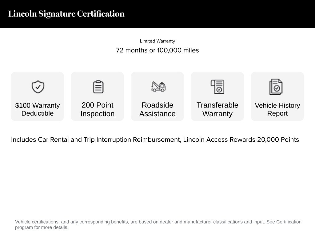Certified 2025 Lincoln Corsair Grand Touring SUV