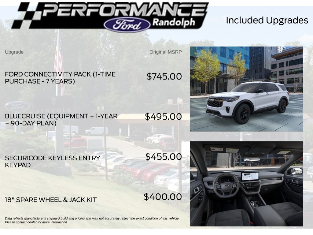 New 2026 Ford Explorer Tremor SUV