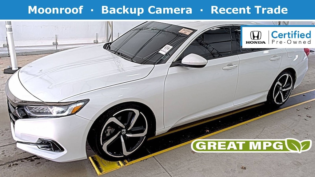 Certified 2021 Honda Accord Sedan Sport Sedan