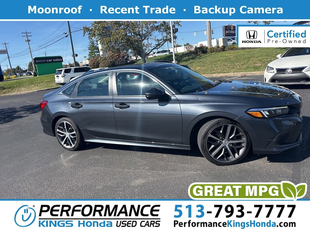 Certified 2023 Honda Civic Sedan Touring Sedan