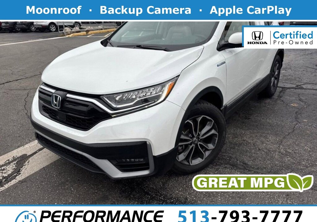 Certified 2021 Honda CR-V Hybrid EX SUV