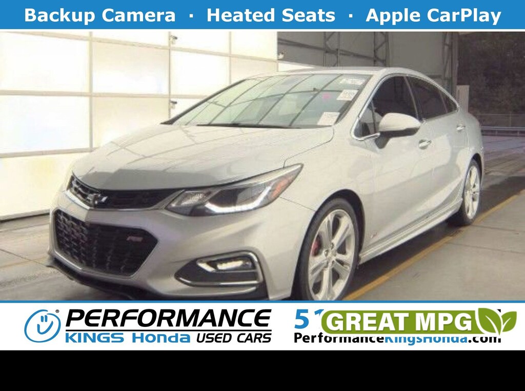 Used 2018 Chevrolet Cruze Premier Sedan
