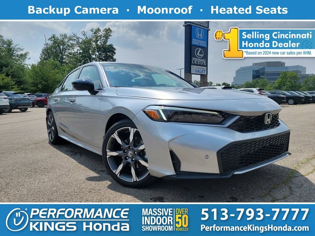 New 2026 Honda Civic Sedan Hybrid Sport Touring Sedan