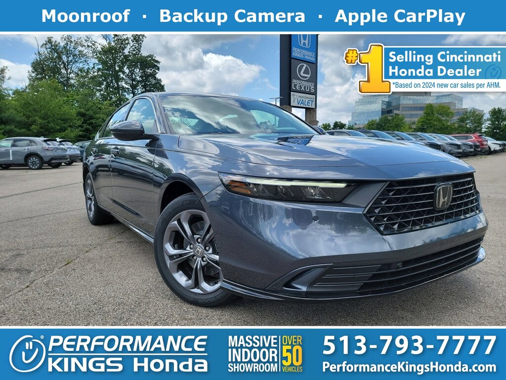 New 2025 Honda Accord Hybrid EX-L Sedan