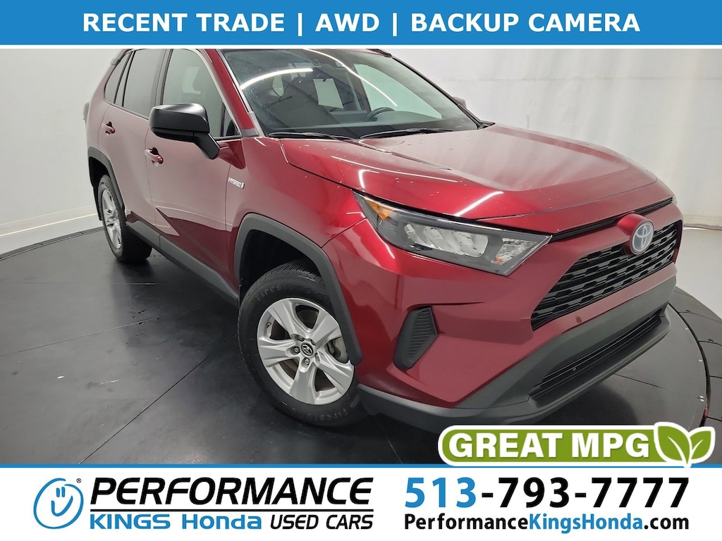 Used 2020 Toyota RAV4 Hybrid LE SUV