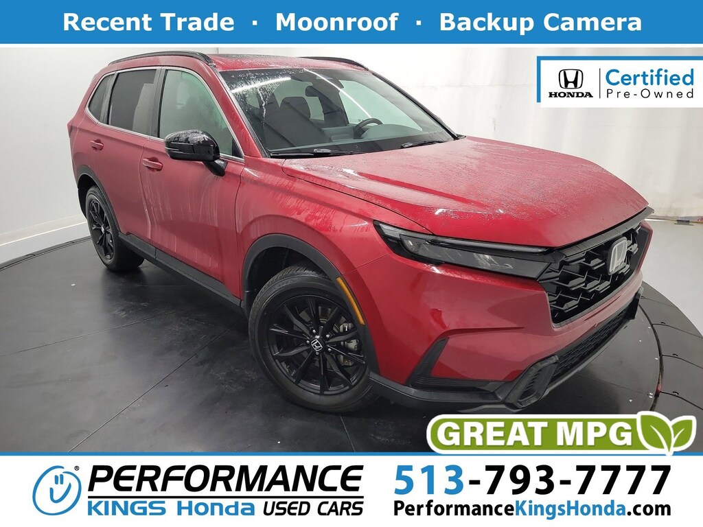 Certified 2025 Honda CR-V Hybrid Sport SUV