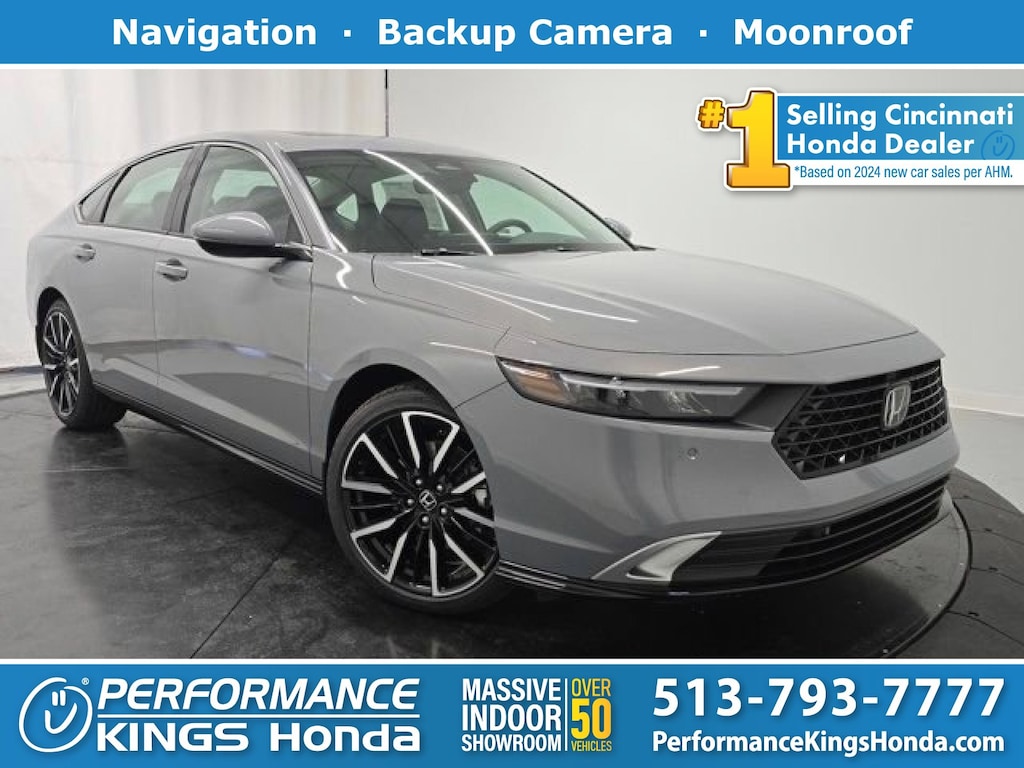 New 2025 Honda Accord Hybrid Touring Sedan