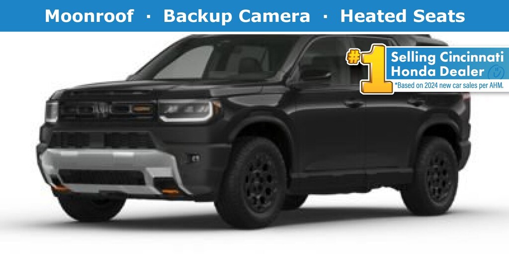New 2026 Honda Passport TrailSport Elite Blackout SUV