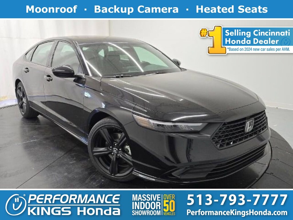 New 2025 Honda Accord Hybrid Sport-L Sedan