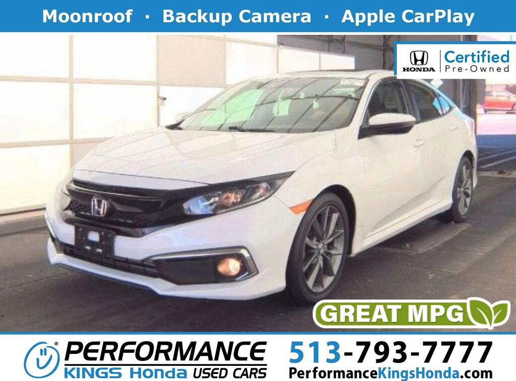 Certified 2021 Honda Civic Sedan EX Sedan
