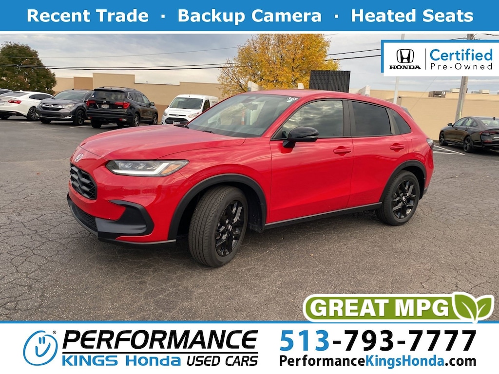 Certified 2025 Honda HR-V Sport SUV