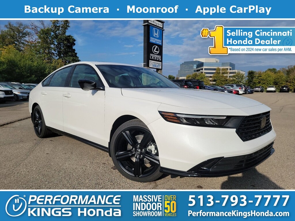 New 2025 Honda Accord Hybrid Sport-L Sedan